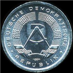 1989 E. Germany 1pf MS67+ (COI-9967)