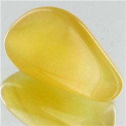 43.1ct Yellow Opal Freeform Cabochon (GEM-34217)