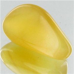 43.1ct Yellow Opal Freeform Cabochon (GEM-34217)