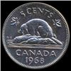 Image 2 : 1968 Canada 5c Hi Grade GEM Unc (COI-7935)