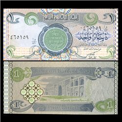 1979 Iraq 1 Dinar Crisp Uncirculated Note (CUR-05909)