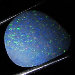 4.1ct Australian Black Opal Doublet Full Fire (GEM-36229)