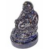 Image 2 : 930.00ct. Nice Happy Buddha Statue Blue Sapphire (GEM-4902)
