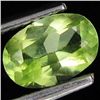 Image 1 : 0.9ct Clean Green Peridot Oval (GEM-43605A)