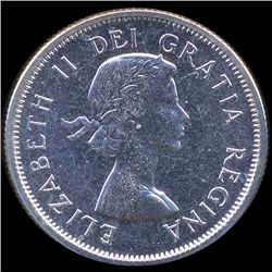 1964 Canada 25c MS67 Cameo (COI-8291)