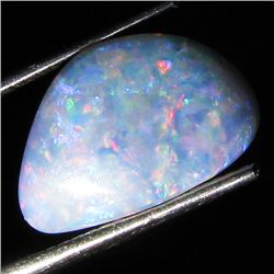 4.45ct Australian Black Opal Doublet Full Fire (GEM-36447)