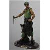 Image 1 : "Blacksmith" Bronze Sculpture - Picault