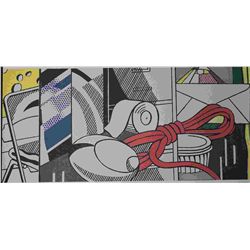 Lichtenstein "Study For Green Street Mural"