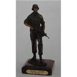 "Desert Storm" Bronze Sculpture - Michael S.