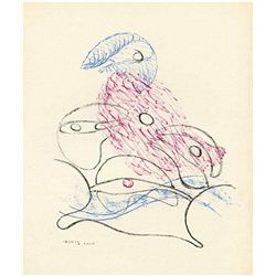 Max Ernst Original Lithograph, 1947