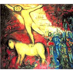 Marc Chagall  Ecuyere 