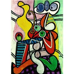 Picasso "Large Still Life On A Pedestal Table"