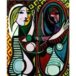 Picasso "Girl Before A Mirror"