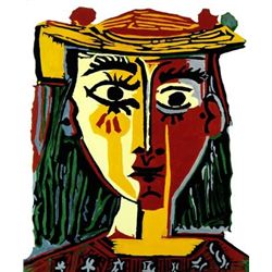 Picasso  Bust Of A Woman With Hat 