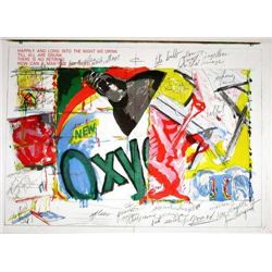 James Rosenquist Original Lithograph