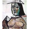 Image 1 : Picasso "Seated Lady With Fan Shaped Hat"