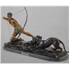 Image 1 : "Cougar Attack" Bronze Sculpture - Rancoulet