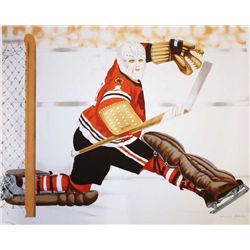 Gorshi "Hockey Goalie" Ltd Ed. Lithograph