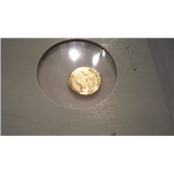 1865 Miniature Maximillian Gold Coin