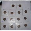 Image 1 : 14 Pcs Early Date Lincoln Cent Lot, Range 1909 to 1921 and one 1931. All VG to XF, one G