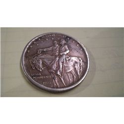 1925 STONE MOUNTAIN SILVER HALF DOLLAR, XF