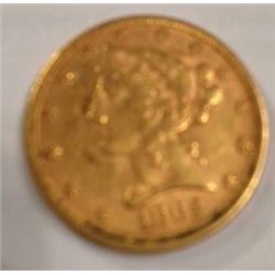 RARE 1878-S $2 1/2 DOLLAR  GOLD LIBERTY