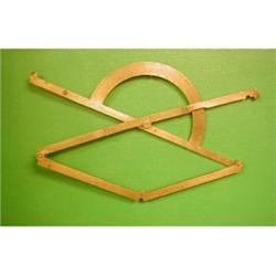 An 18th Century Artillery sighting gauge...