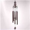 Image 1 : Scroll Wind Chime With Fleur De Lis