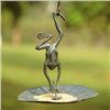 Image 1 : Hanging Frog Bird Feeder