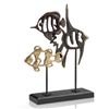 Image 1 : Fish Trio Sculpture