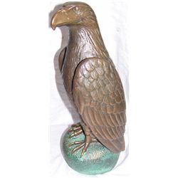 James Siebert Bronze Eagle Sculpture.
