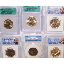 (6X The Bid)  Certified BU-MS67-Proof 70 Dollars.