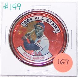 Rare Hank Aaron All Stars 1964 Token.