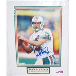 Dan Marino Signed Picture.
