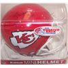 Image 1 : KANSAS CITY CHIEFS #27 LARRY JOHNSON SIGNED MINI HELMET.