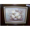Image 1 : Irene Cox Oil on canvas painting framed 21.5 X 22 Image 12T x 16W
