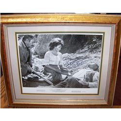 PAUL NEWMAN Signed Limited Ed. "HOMBRE" Movie promo card 66/330 1967