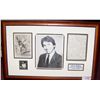 Image 1 : RARE JOHN RITTER MEMORABILIA DISPLAY.