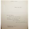 Image 2 : HERBERT HOOVER SIGNED LETTER DATED AUGUST 22,1934