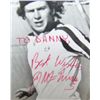 Image 2 : JOHN MCENROE signed and dedicated early photograph framed