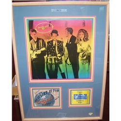 B-52"s Framed Memorabilia Display