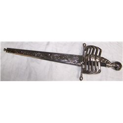 The Scorpian King Decorative Short Sword with Wall Mount.