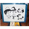 Image 1 : MARX Brothers Signed and numbered Lithograph, framed