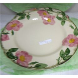 5 Desert rose Franciscan ware dinner plates