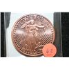 Image 1 : 2011 Liberty Copper Round, .999 fine 1 oz.