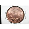 Image 2 : 2011 Buffalo Copper Round, .999 fine 1/4 oz.