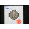 Image 1 : 1917 Standing Liberty quarter, Type I
