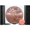 Image 1 : 2011 Liberty Copper Round, .999 fine 1 oz.