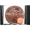 Image 1 : 2011 Liberty Copper Round, .999 fine 1 oz.