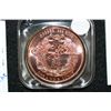Image 2 : Copper Round "Santa Claus", .999 fine 1 oz.